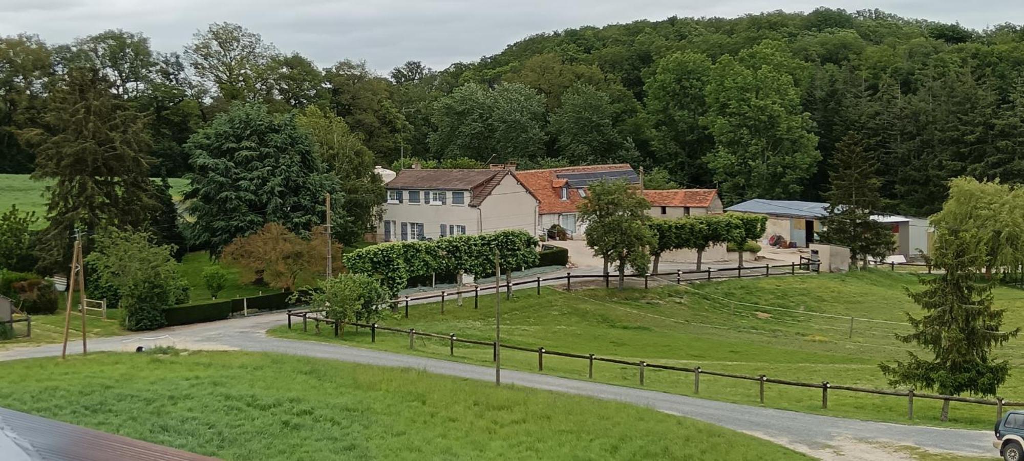 فندق La Ferme Des Bigornes Châtillon-sur-Indre المظهر الخارجي الصورة